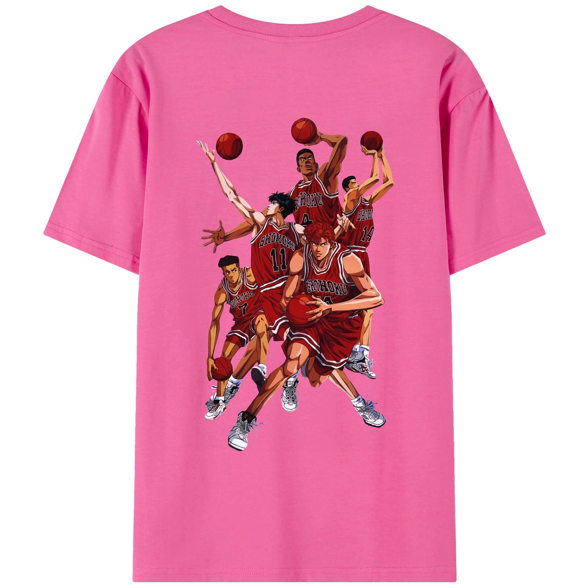 （画像用） SLAM DUNK／スラムダンク レディース半袖Tシャツ(バックプリント)